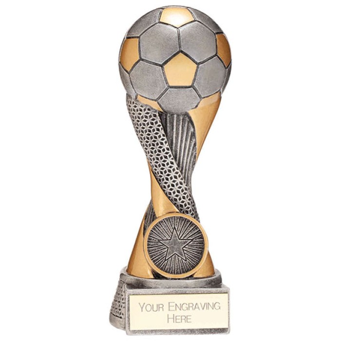 **SPECIAL BUY** REVOLUTION FOOTBALL TROPHY - 12CM